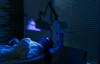 The Effect of Blue Light on Acne Vulgaris
