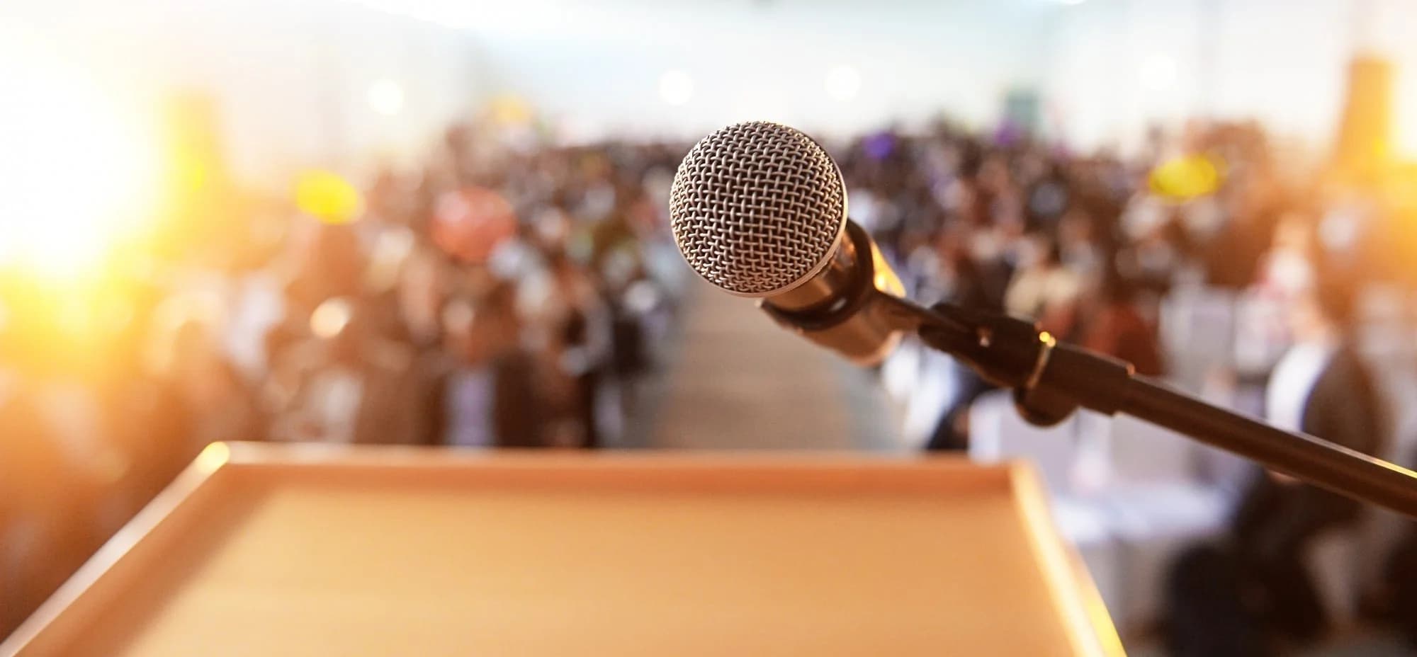 How do public speakers appeal to their audiences?